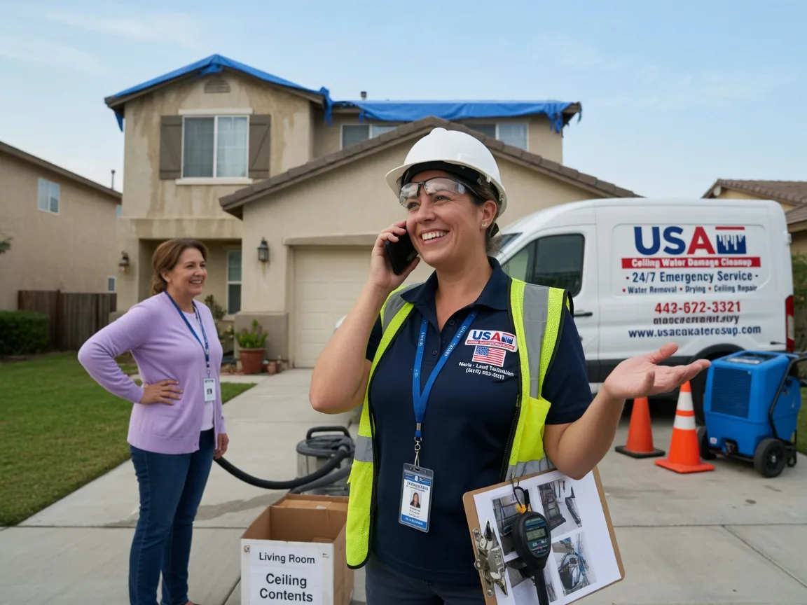 Ceiling Water Damage Restoration Leggett, TX FAQs