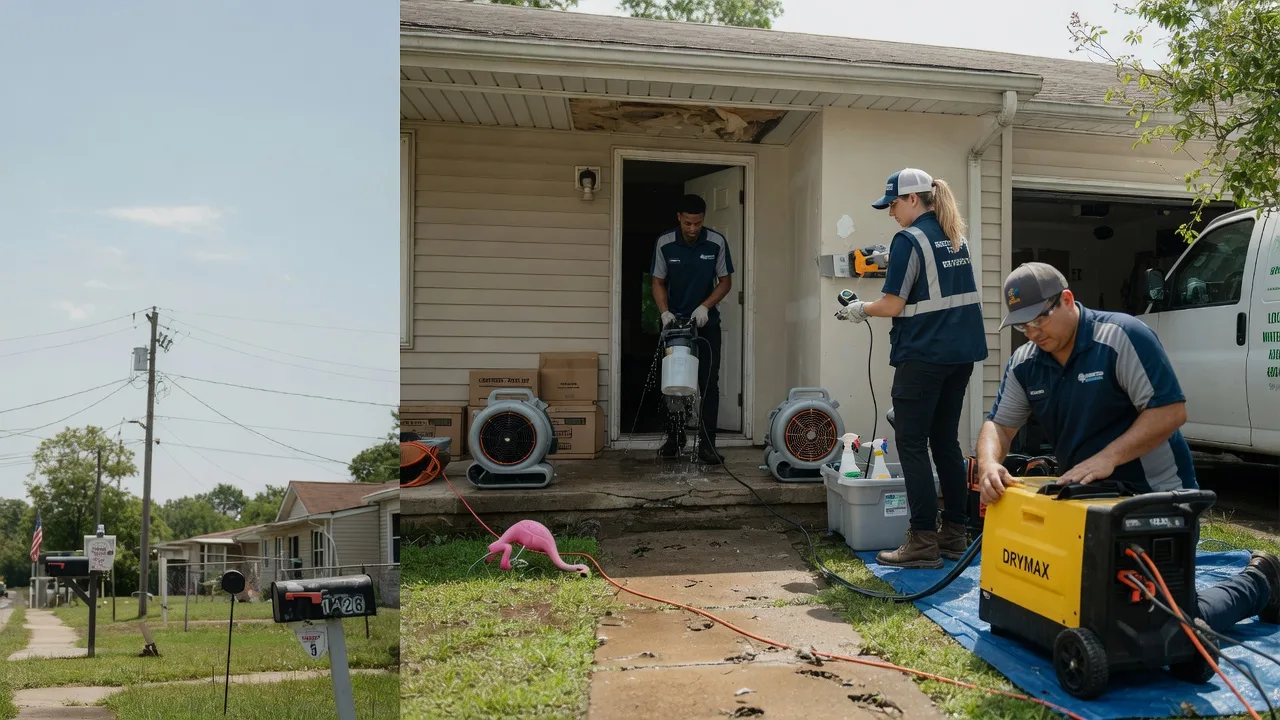 Storm Damage Water Removal in Leggett, TX near me